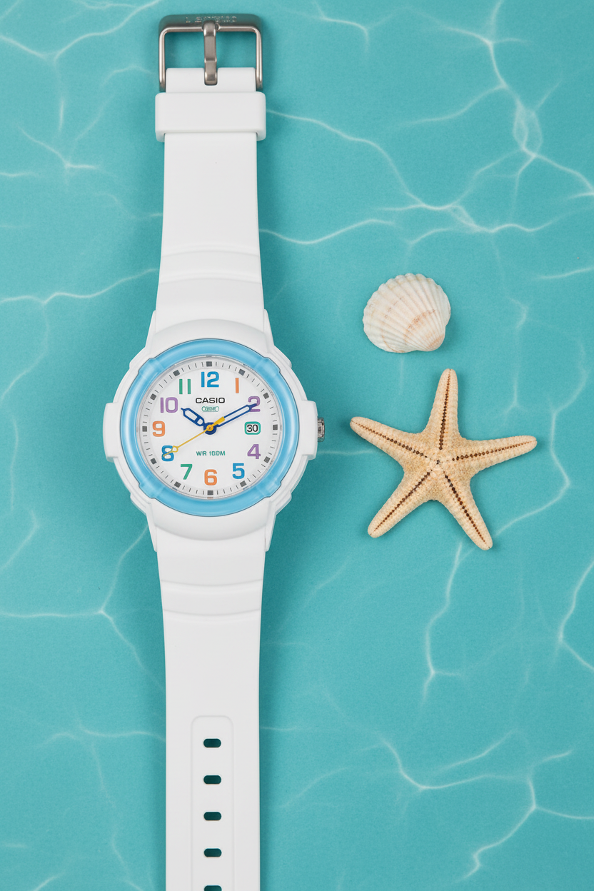 Reloj Casio LX-800H-7A2V Blanco