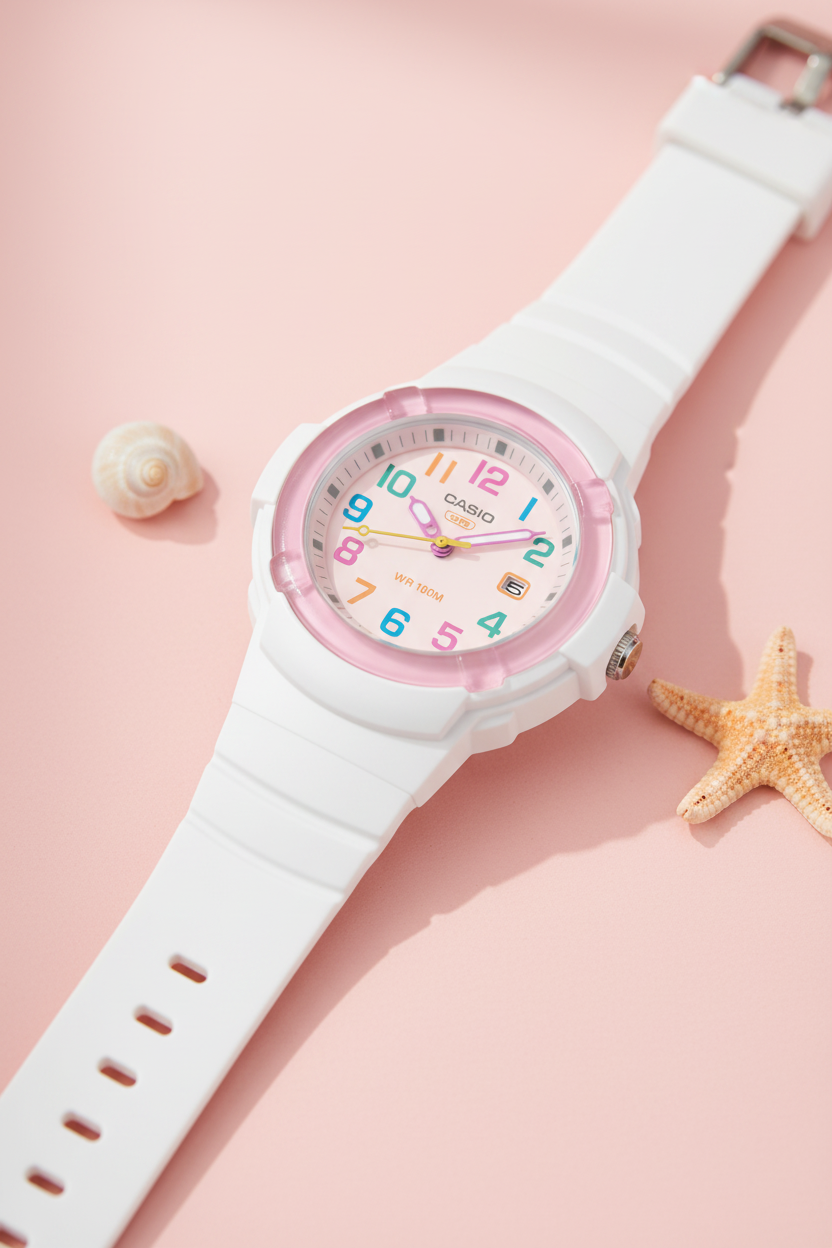 Reloj Casio LX-800H-7A1V Blanco
