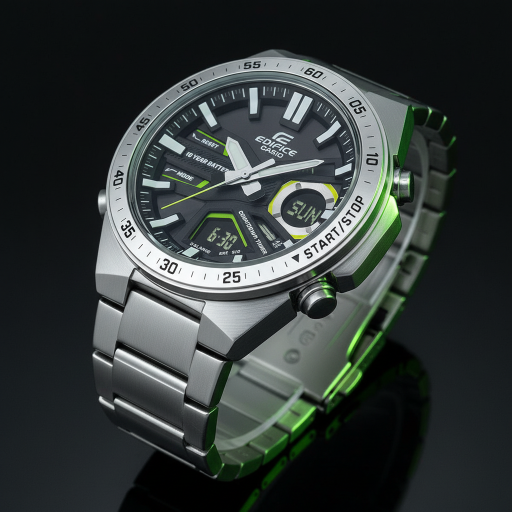 Reloj Casio Edifice EFV-C110D-1A3V Plateado