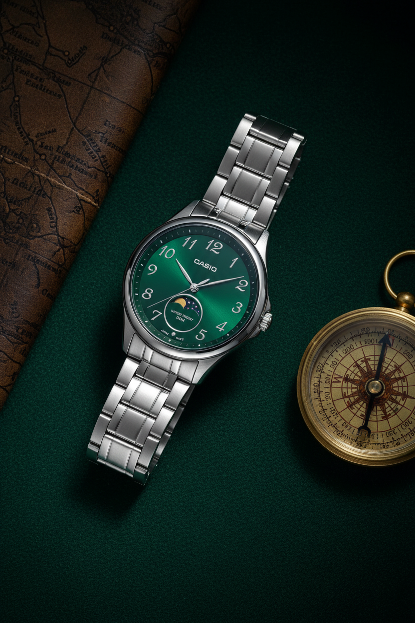 Reloj Casio MTP-M110D-3AV Verde