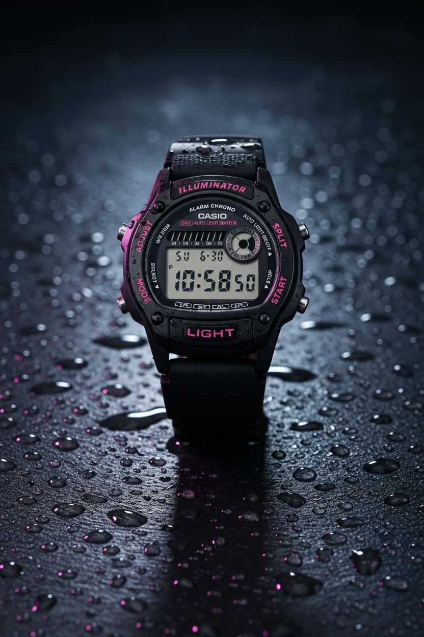 Reloj Casio W-220H-1A2V Negro