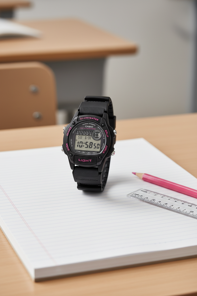 Reloj Casio W-220H-1A2V Negro
