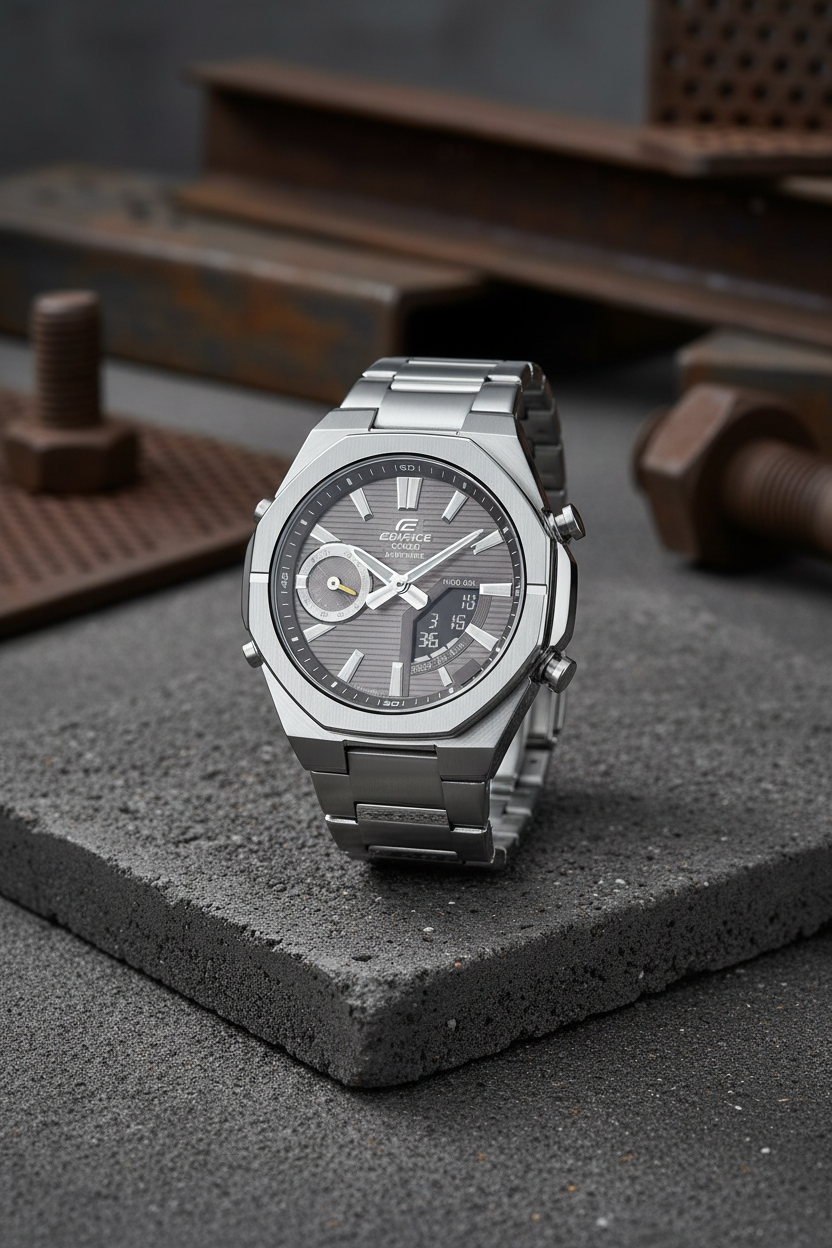 Reloj Casio Edifice ECB-S10D-8A Gris