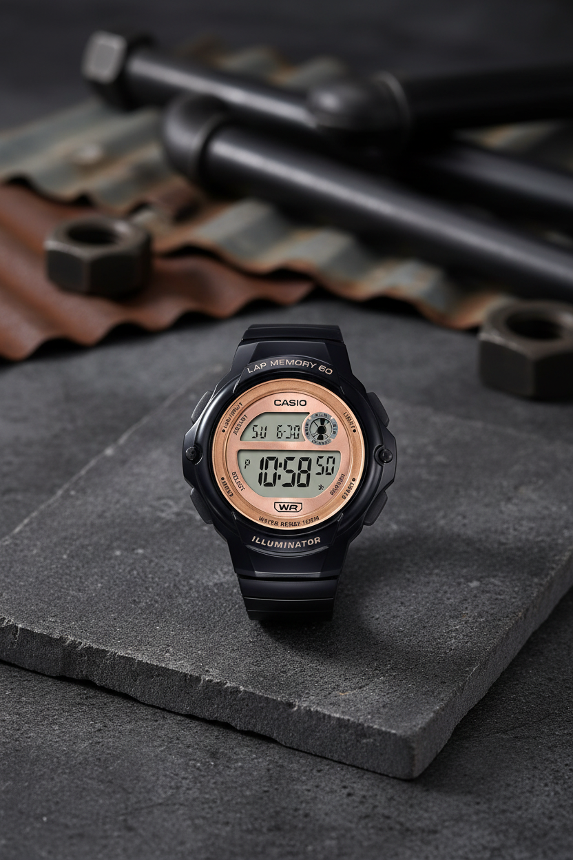 Reloj Casio LWS-1200H-1AV Negro