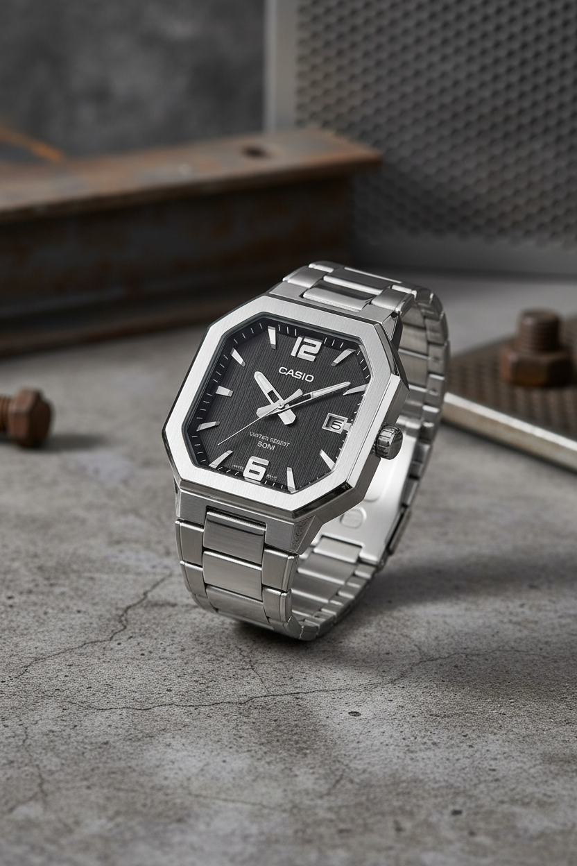 Reloj Casio MTP-B195D-1AV Negro