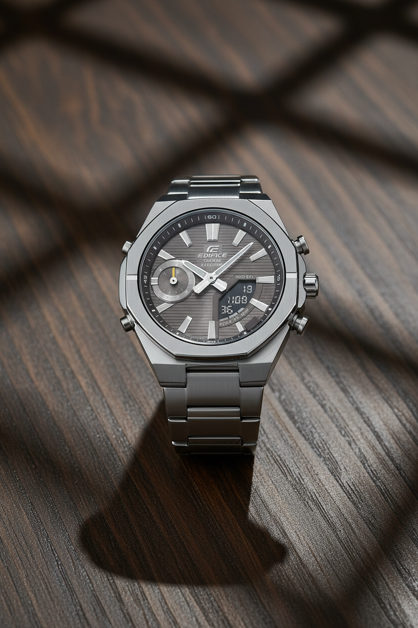 Reloj Casio Edifice ECB-S10D-8A Gris