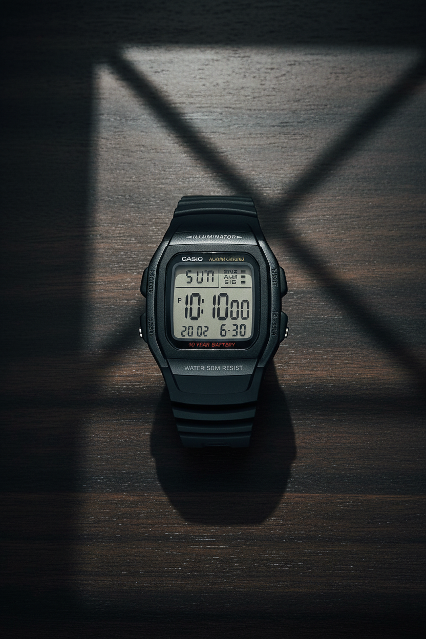Reloj Casio W-96H-1BV Negro