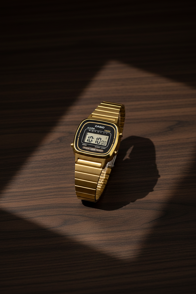 Reloj Casio Vintage LA670WGA-1 Negro