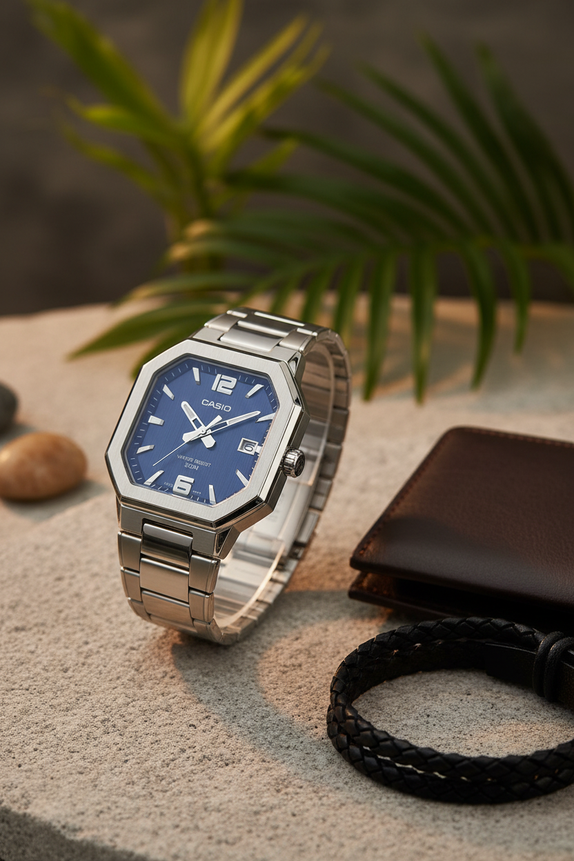 Reloj Casio MTP-B195D-2AV Azul