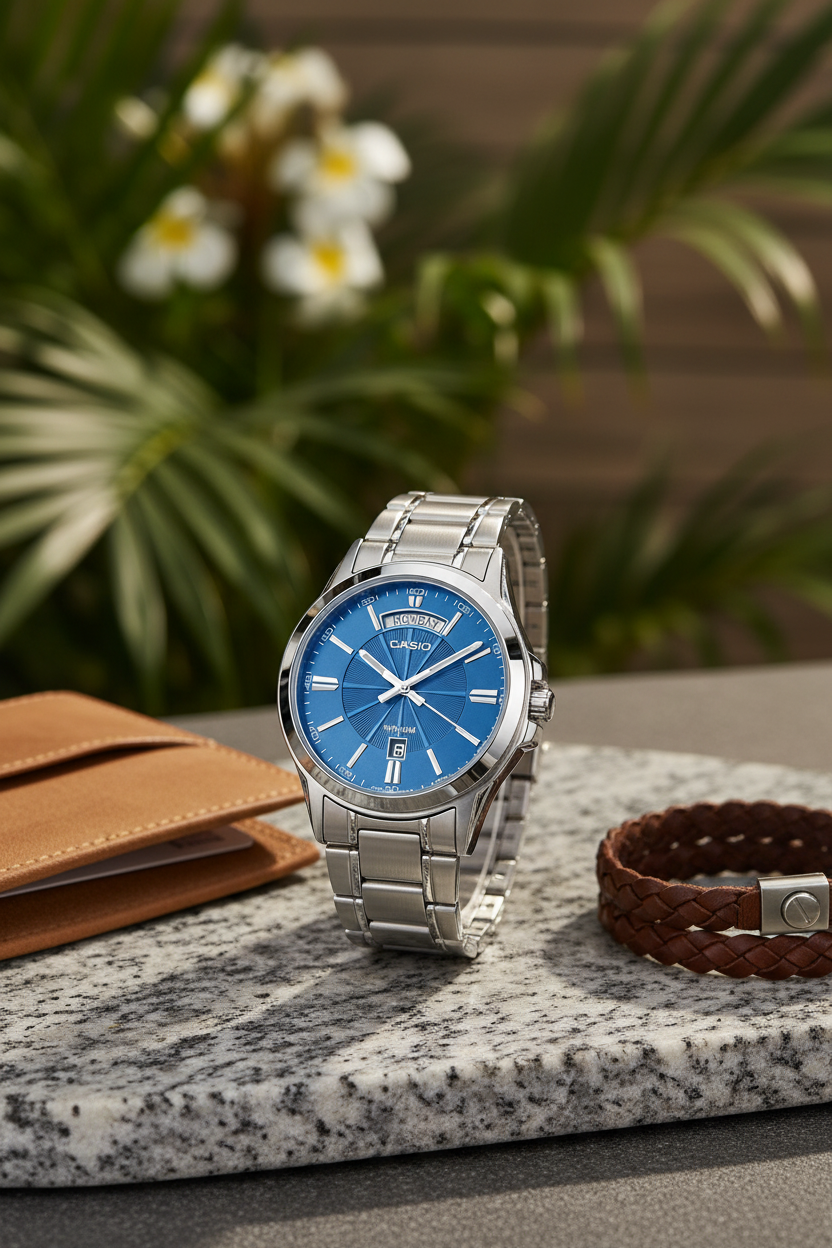 Reloj Casio MTP-1381D-2AV Azul