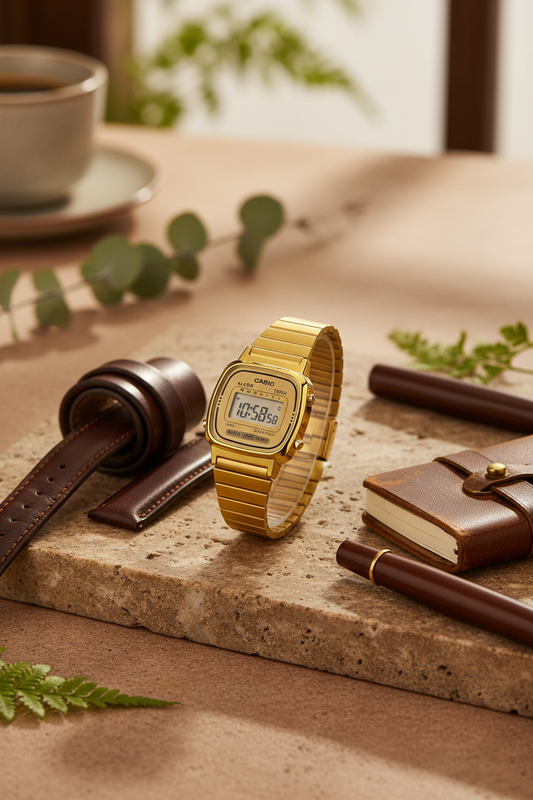 Reloj Casio Vintage LA670WGA-9 Dorado