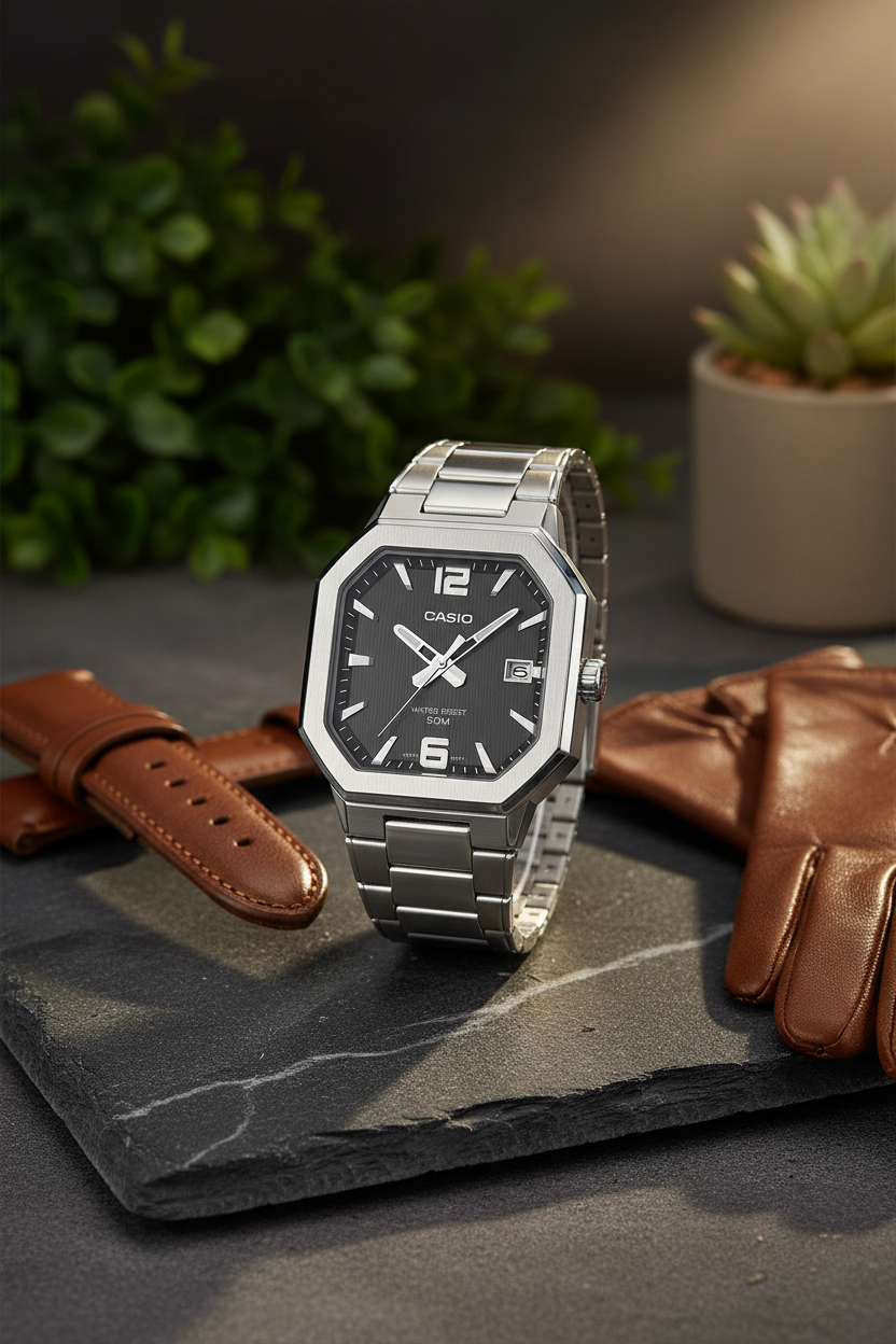 Reloj Casio MTP-B195D-1AV Negro
