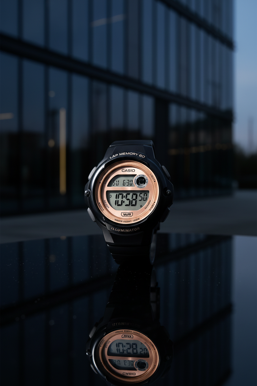 Reloj Casio LWS-1200H-1AV Negro