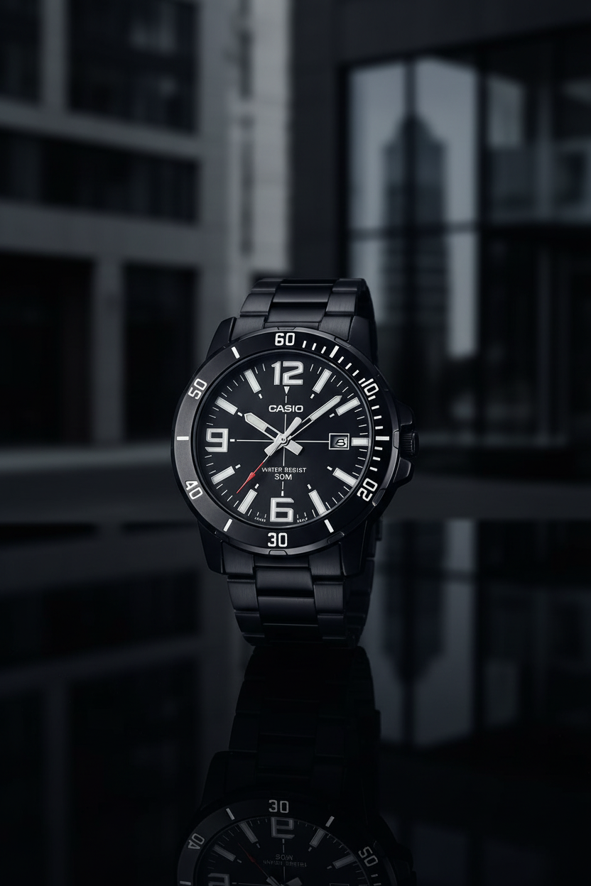 Reloj Casio MTP-VD01B-1BVU Negro