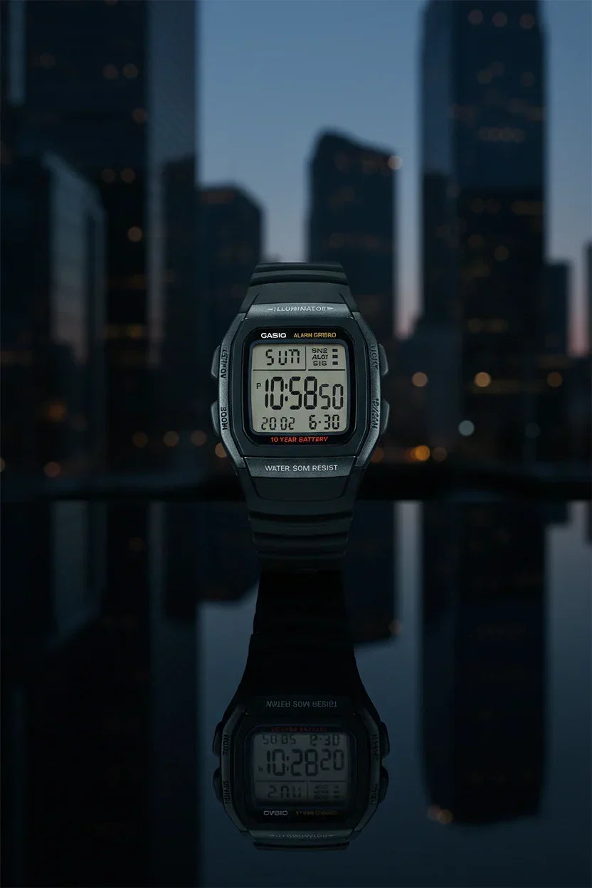 Reloj Casio W-96H-1BV Negro