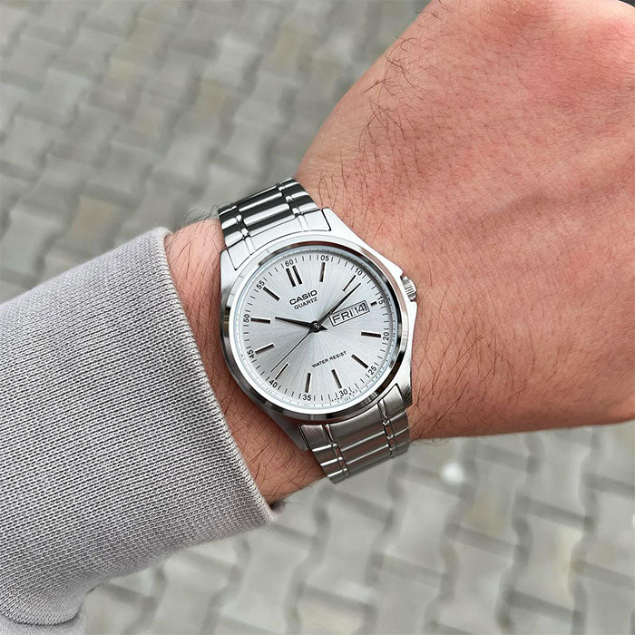 Reloj Casio MTP-1239D-7A Blanco