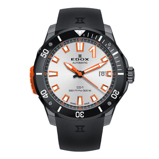 Reloj Edox CO-1 Bezel Lock 80137-37GNO-AO