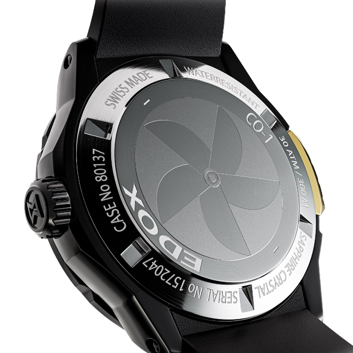 Reloj Edox CO-1 Bezel Lock 80137-37ND-CAVD