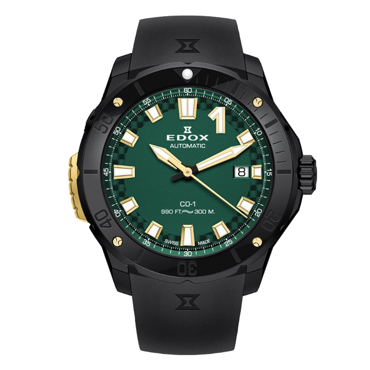Reloj Edox CO-1 Bezel Lock 80137-37ND-CAVD