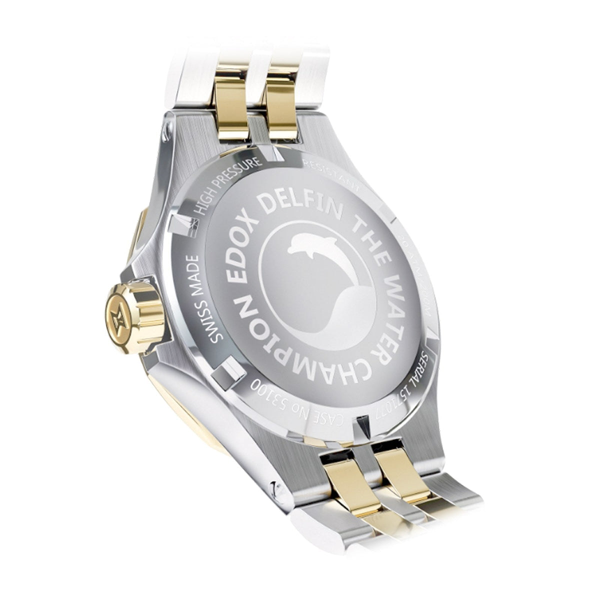 Reloj Edox Delfin Lady 53100-357JM-NADND