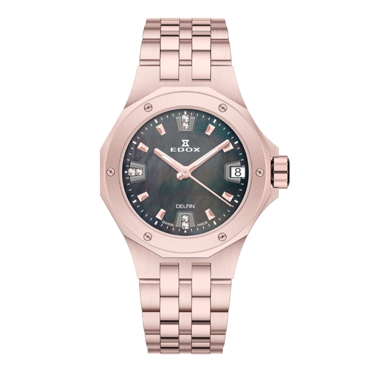 Reloj Edox Delfin Lady 53100-37RM-NANRND