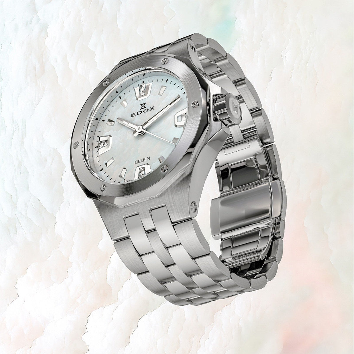 Reloj Edox Delfin Lady 53100-3M-NAND