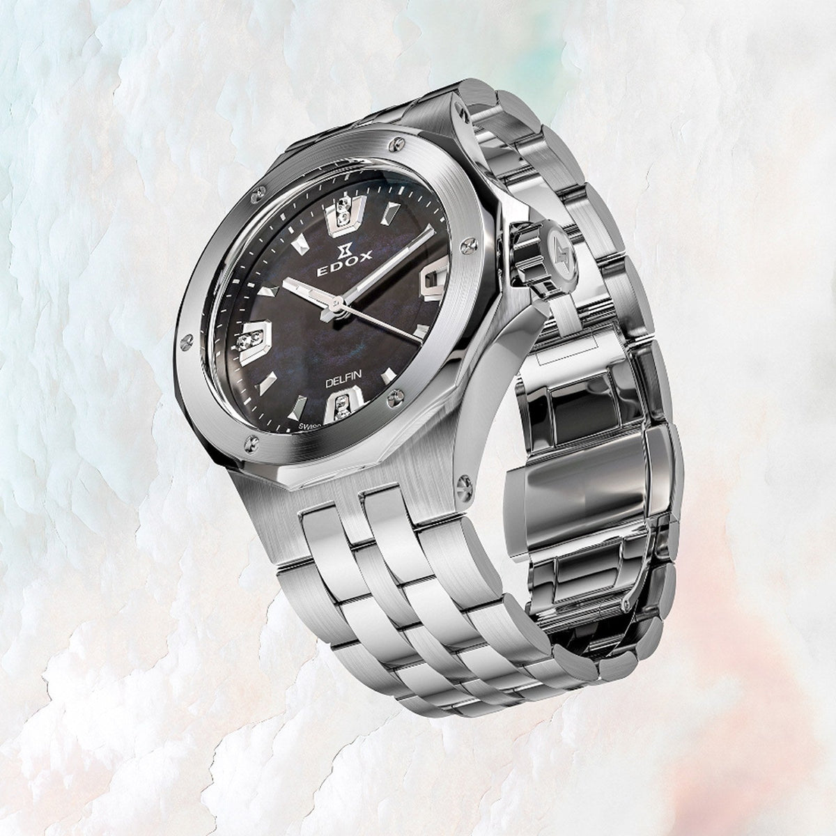 Reloj Edox Delfin Lady 53100-3M-NANND