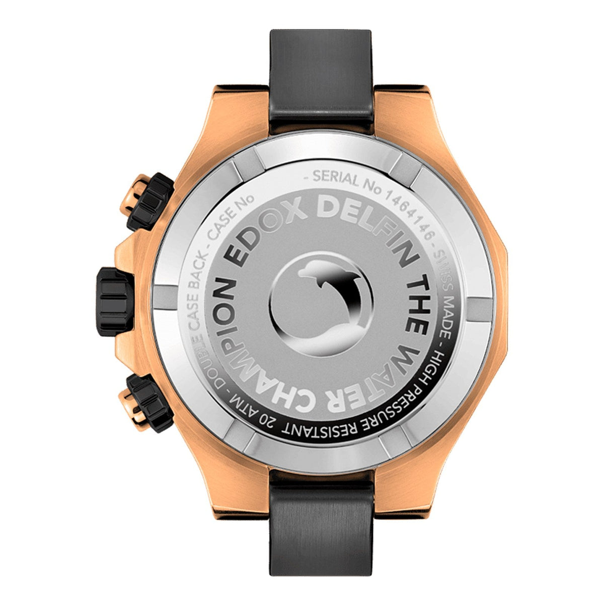 Reloj Edox Delfin The Original 10112-357GRNCA-BRNR