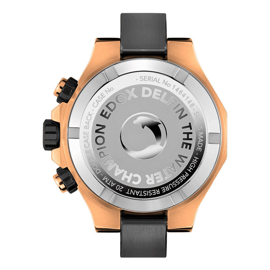 Reloj Edox Delfin The Original 10112-357GRNCA-BRNR