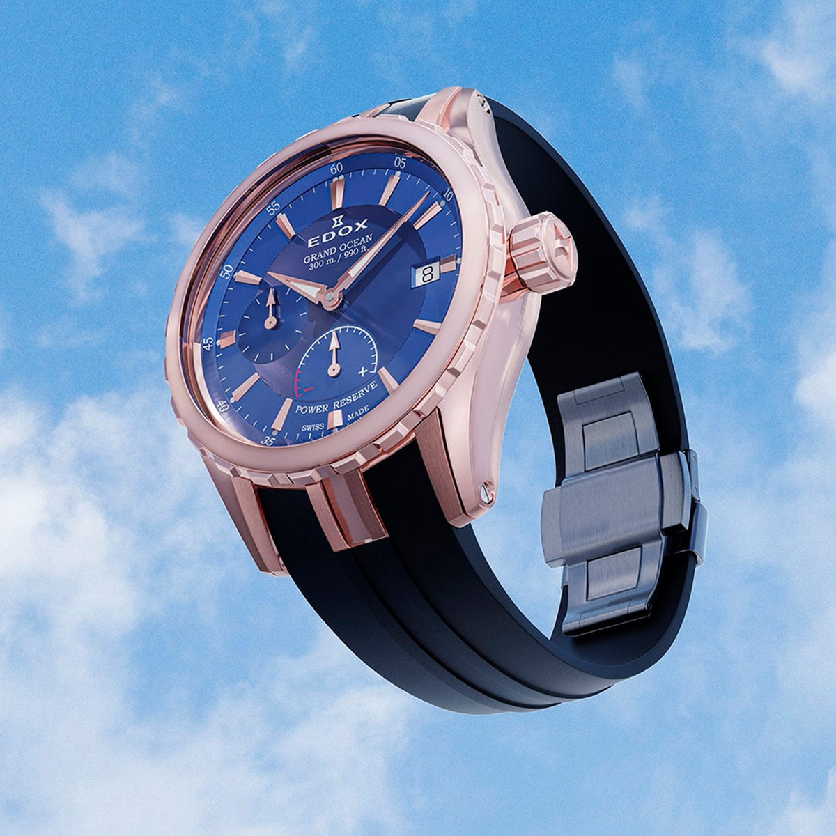 Reloj Edox Grand Ocean 94500-37RCA-BUIR