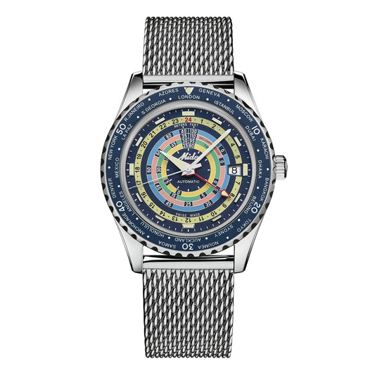 Reloj Mido Ocean Star Decompression Worldtimer M026.829.17.041.00