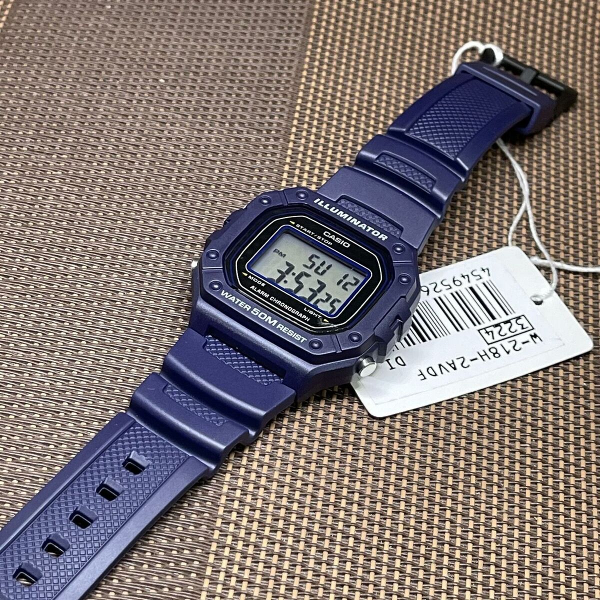 Reloj Casio W-218H-2AV Azul