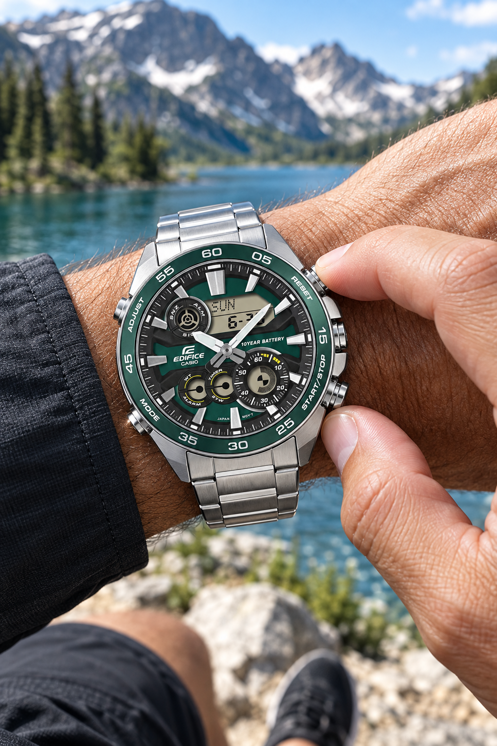 Reloj Casio Edifice ERA-130D-3A Verde