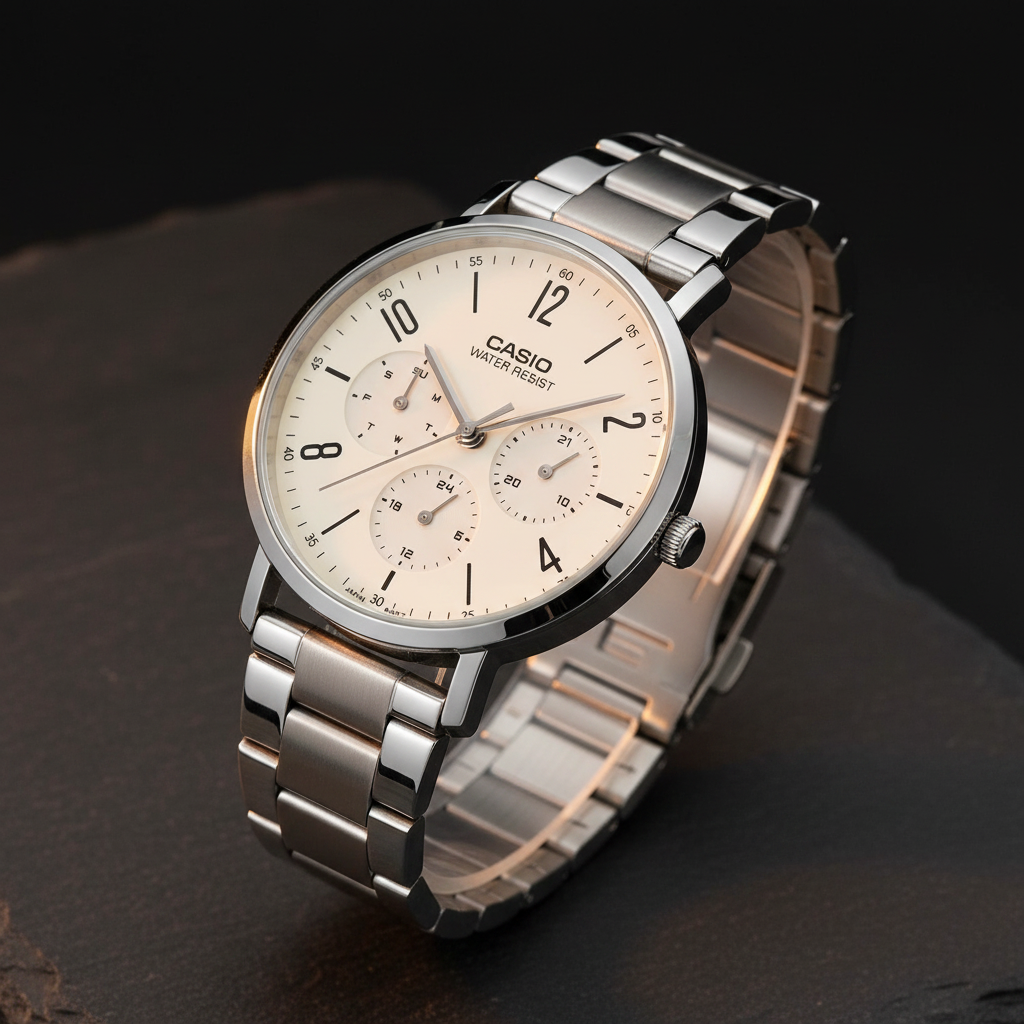 Reloj Casio MTP-VT06D-7B Blanco