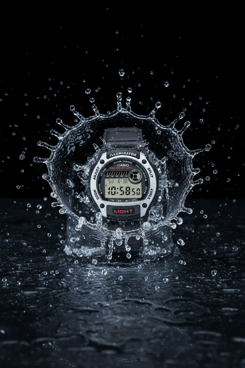Reloj Casio W-220HF-8AV Negro